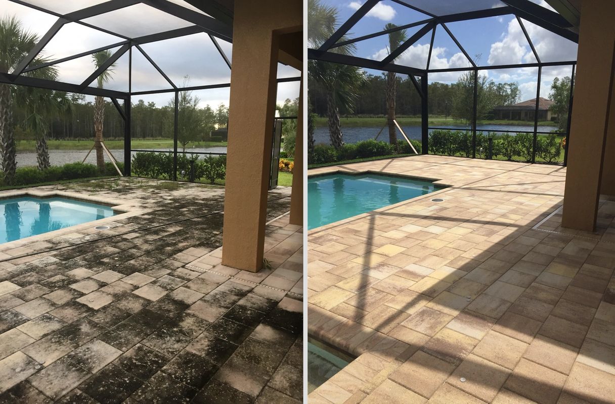 west palm beach paver cleaning and sealing